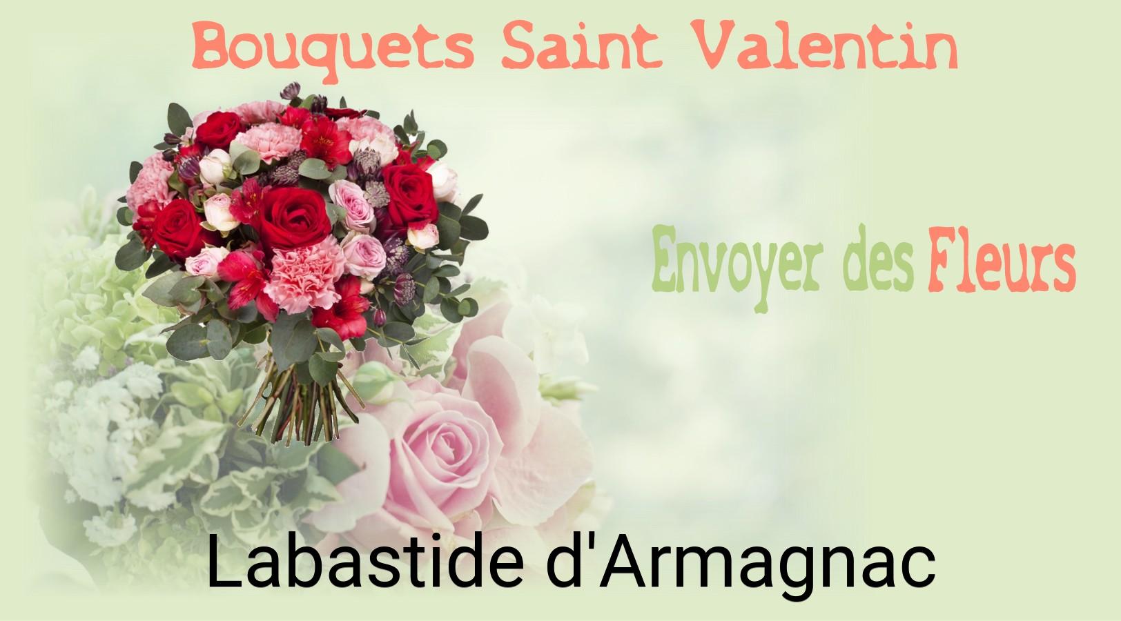 Roses de Saint-Valentin livrées à Labastide-d'Armagnac